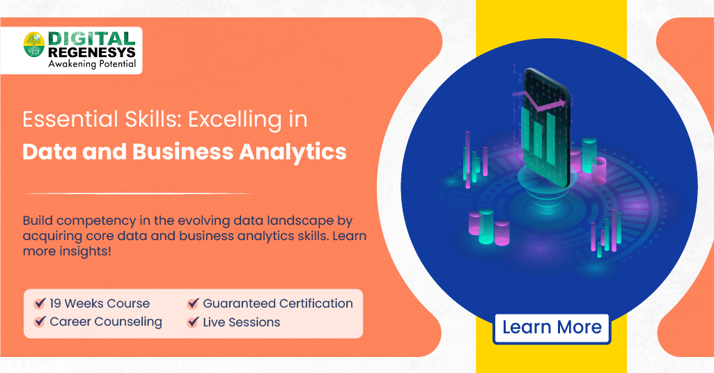 data and business analytics - digital regenesys